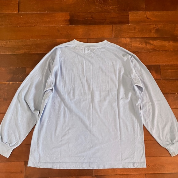 Y2k Exco jeans long sleeve hip hop vintage baby blue light blue - Picture 5 of 5